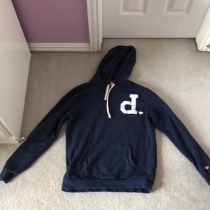 Navy blue hoodie